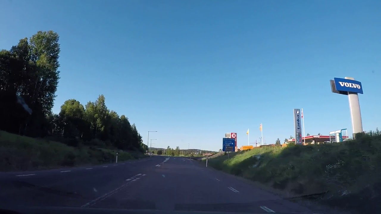 Sweden Driving - Tallberg to Stromsholm - 9th June 2018