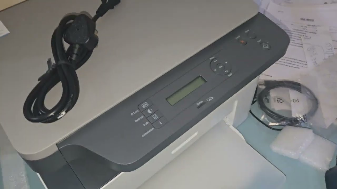 hp laser mfp 1188w printer unboxing 