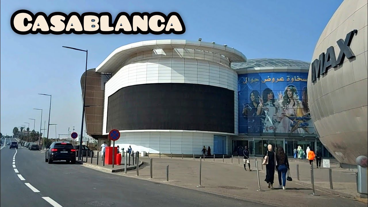 Casablanca Tour du Marina à Morocco Mall من مارينا إلى ماروكو مول بالدار البيضاء