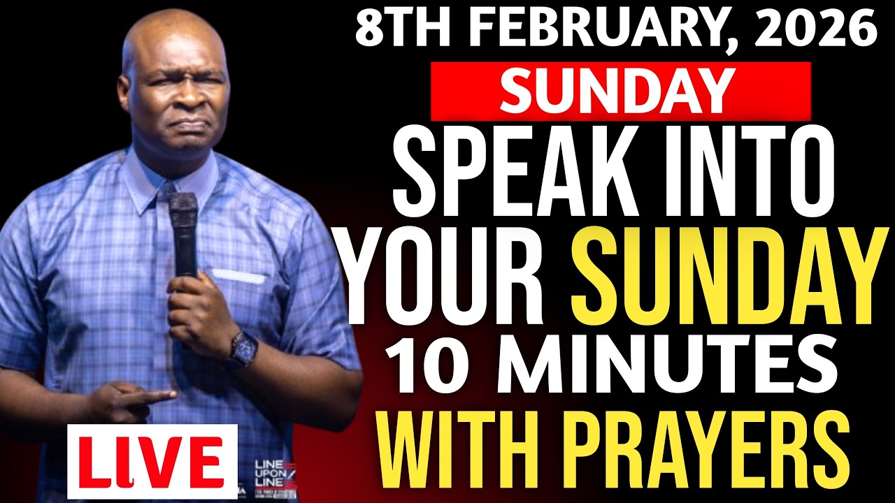 Sunday 8th February,2026]Speak Into Early Morning Prayer | Spiritual Prayer -Apostle Joshua Selman