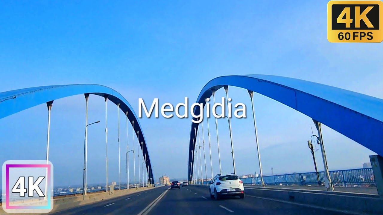 Driving in Medgidia Early in the Morning...