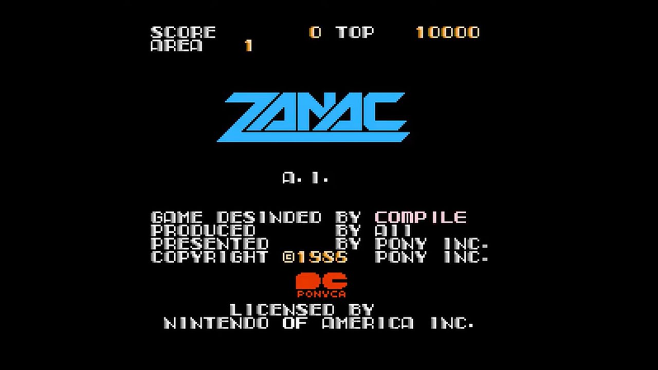NES Longplay [092] Zanac (US)