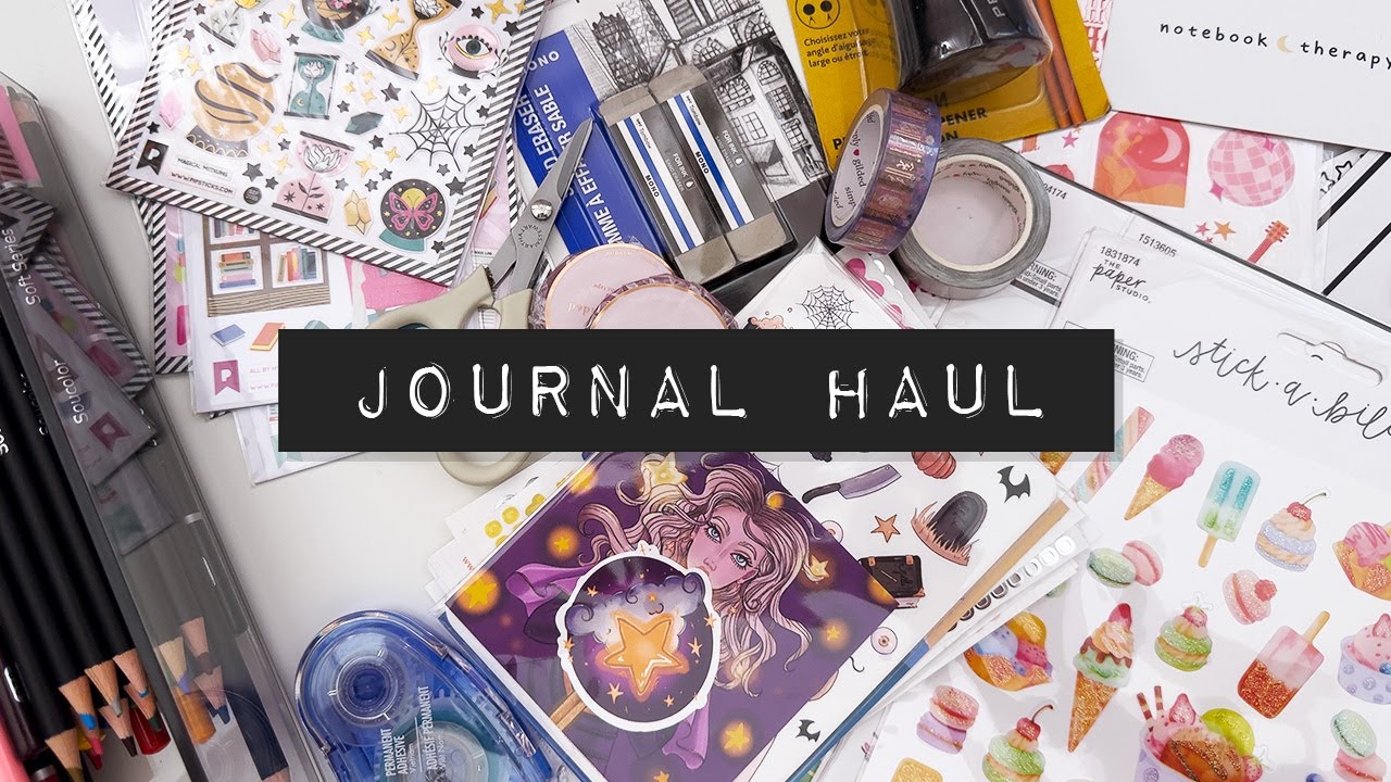 Reading Journal Haul ✨ Stickers & Other Supplies!