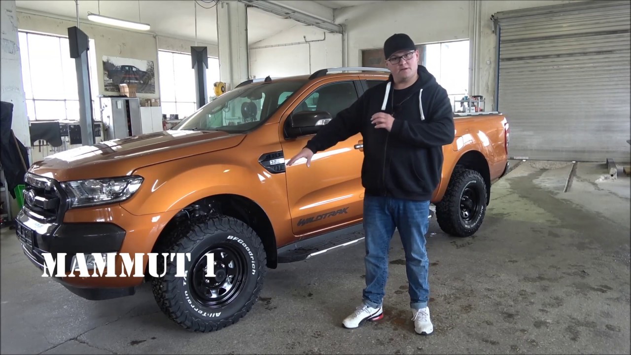 Kleine Felge - Großer Reifen für den Ford Ranger 