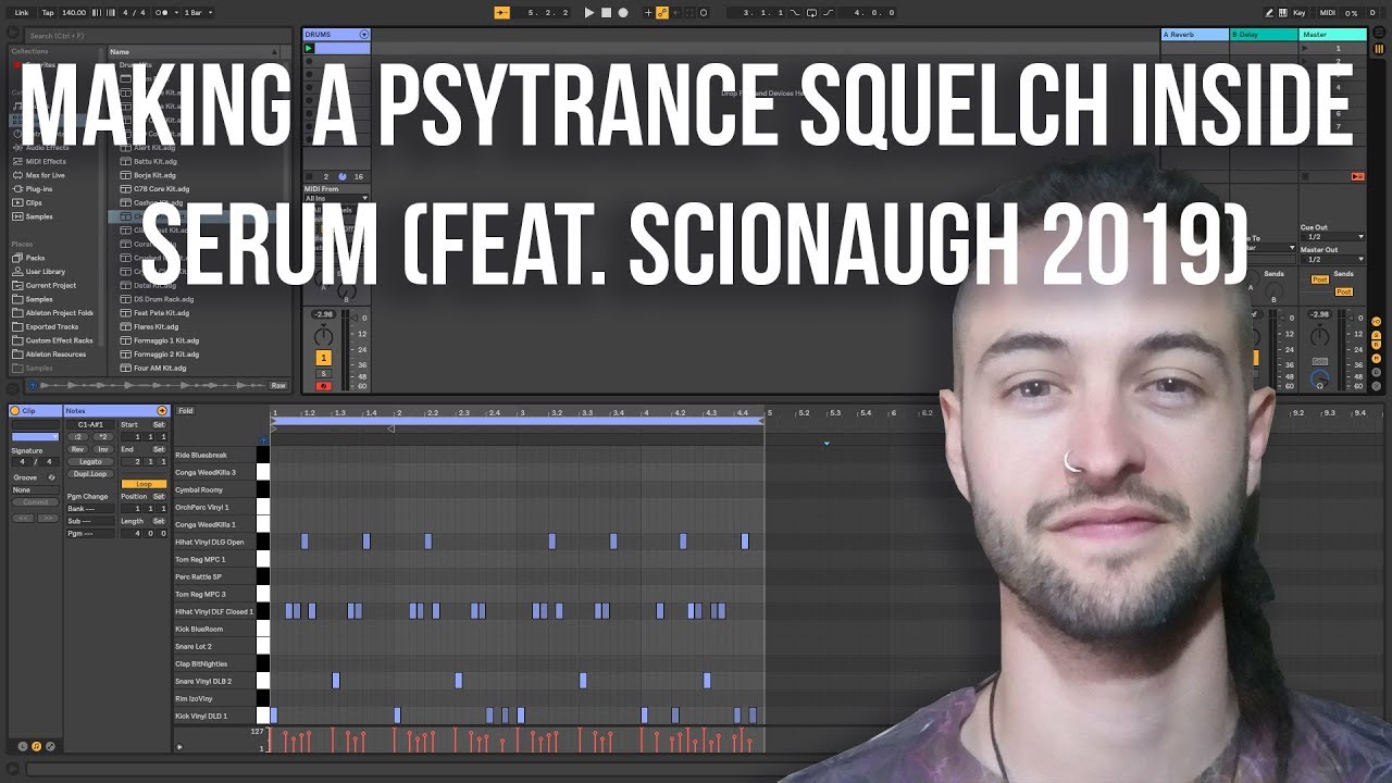 Making a Psytrance Squelch inside SERUM (Feat. Scionaugh 2019)