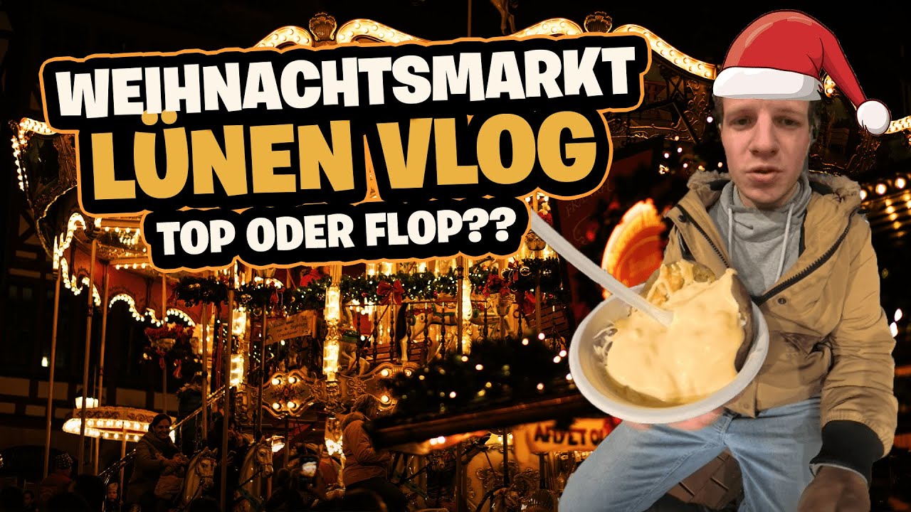 KATASTROPHEN MARKT? Lünen Weihnachtsmarkt Vlog | Top oder Flop? Lüner Weihnachtsmarkt 2025