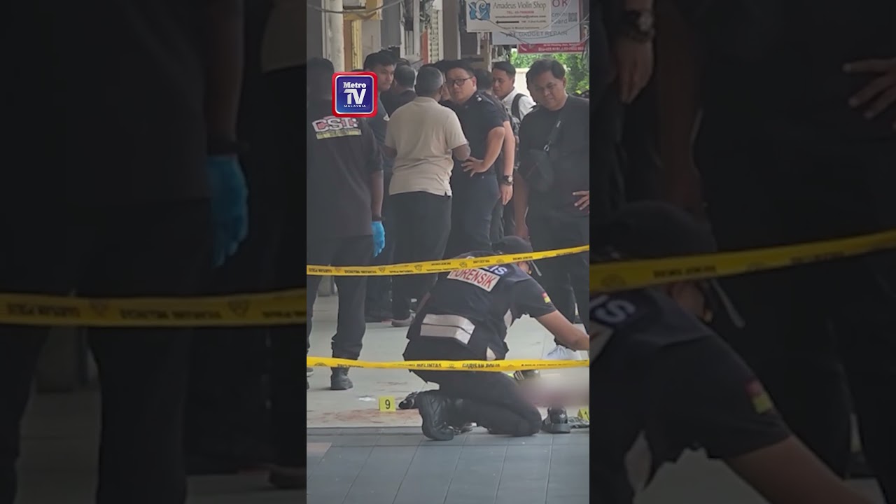 Perompak kedai emas cedera ditembak pengawal keselamatan