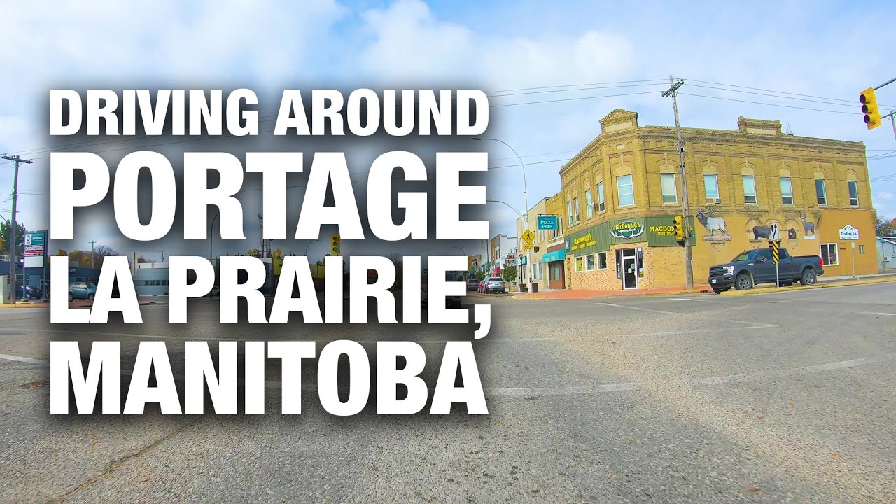 Driving around Portage La Prairie, Manitoba