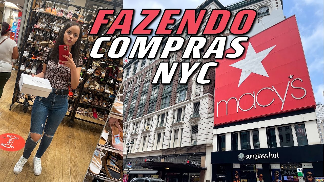 FAZENDO COMPRAS NOS ESTADOS UNIDOS | Macy's e T.J. Maxx