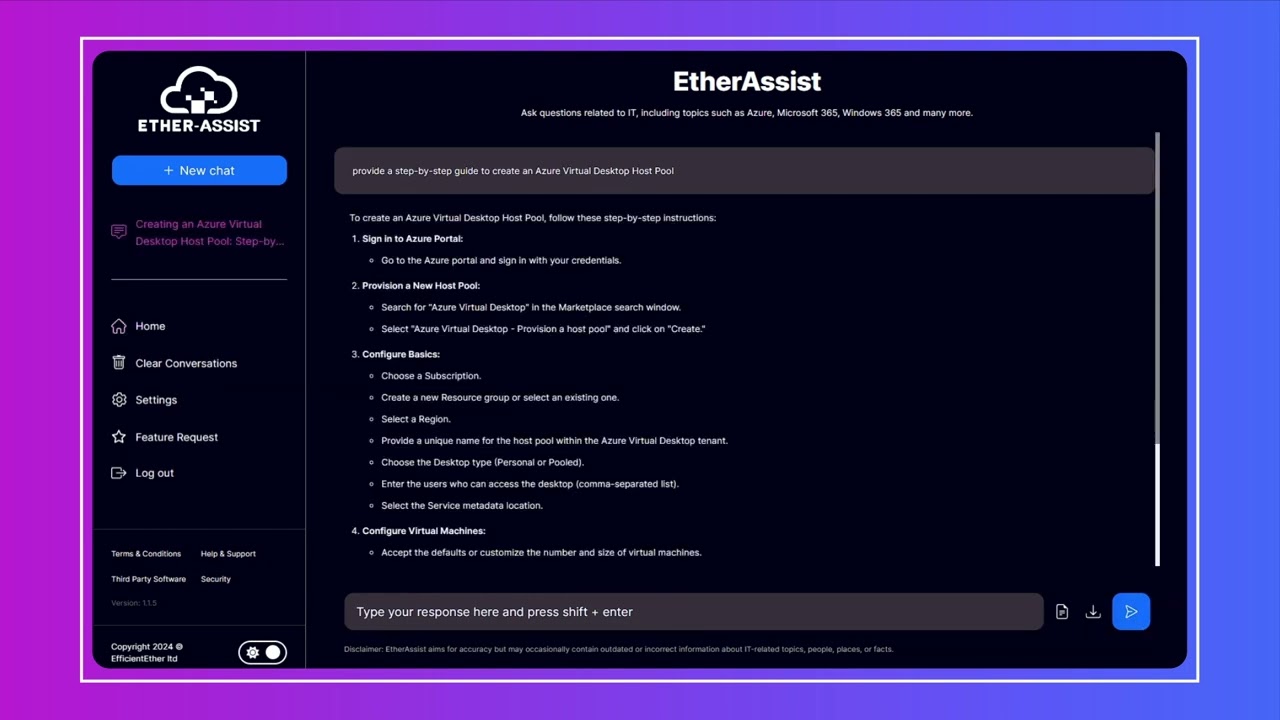 ETHERASSIST Trailer