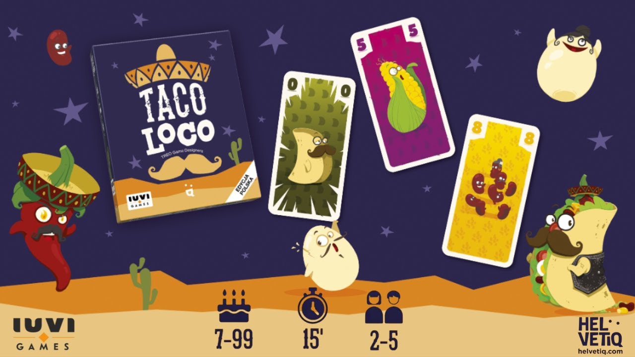 HelvetiQ Taco loco IUVI GAMES - jak grać?