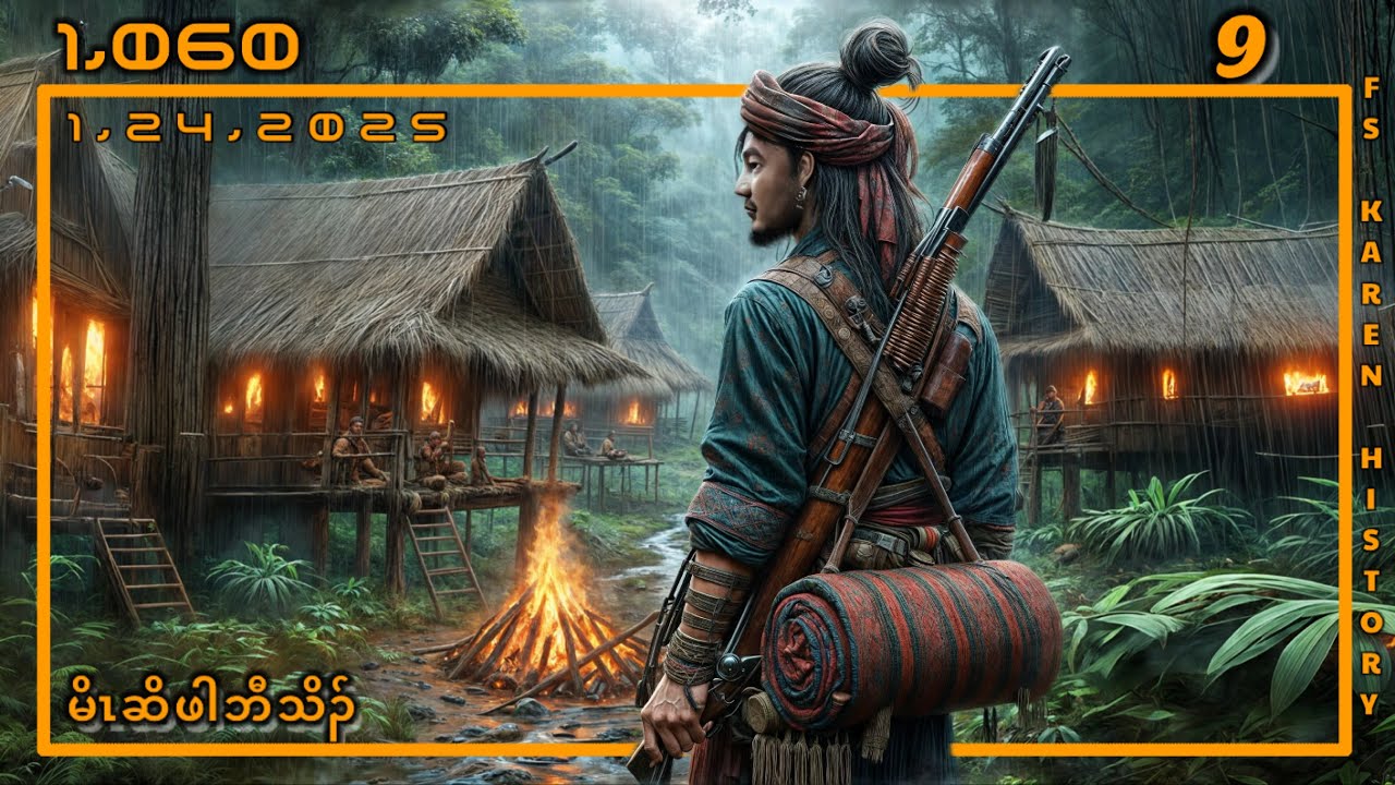🔴 No. 1,060 Karen Hunter Pah Tiger ( မိၤဆိဖါဘီသိၣ် )Part - 9 🔴 1 ,24 ,2025  #fskarenhistory