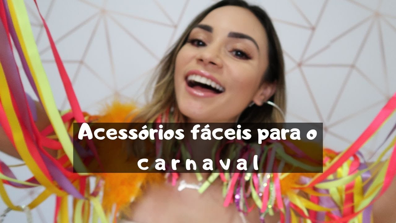 Acessórios que vão bombar nesse carnaval