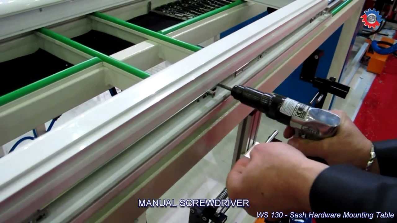 Utilaje PVC: WZS-130 - Banc montaj feronerie