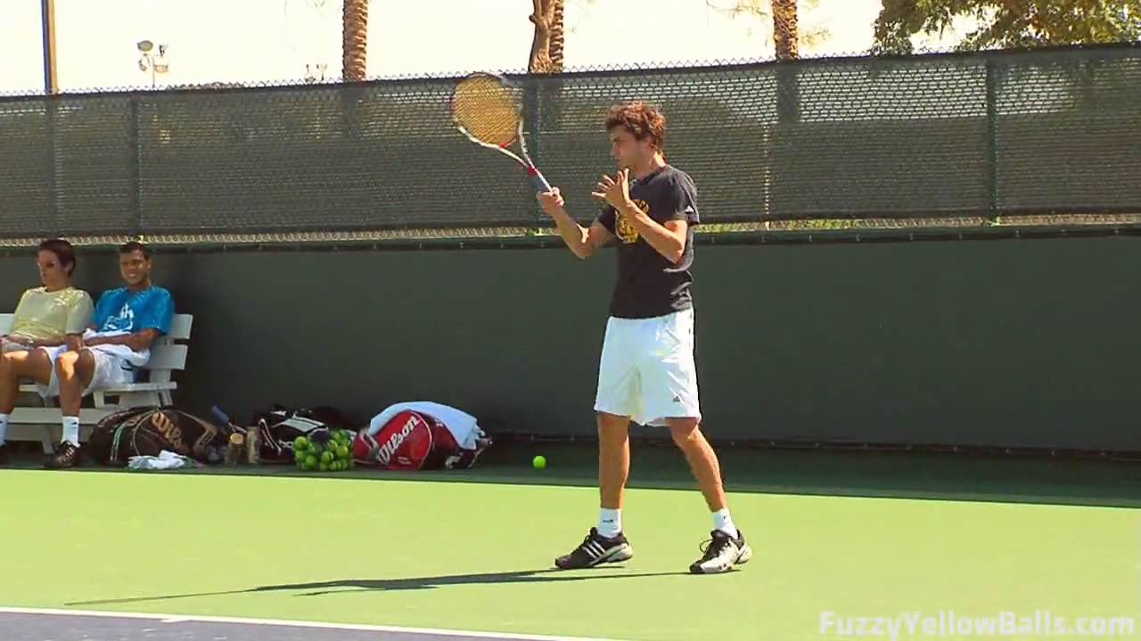 Gilles Simon hitting in High Definition