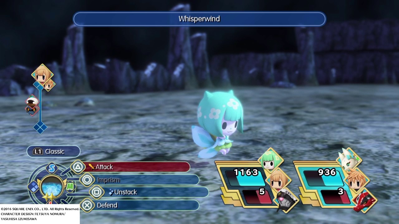 The Nether Nebula - Secret Area : World of Final Fantasy PS4