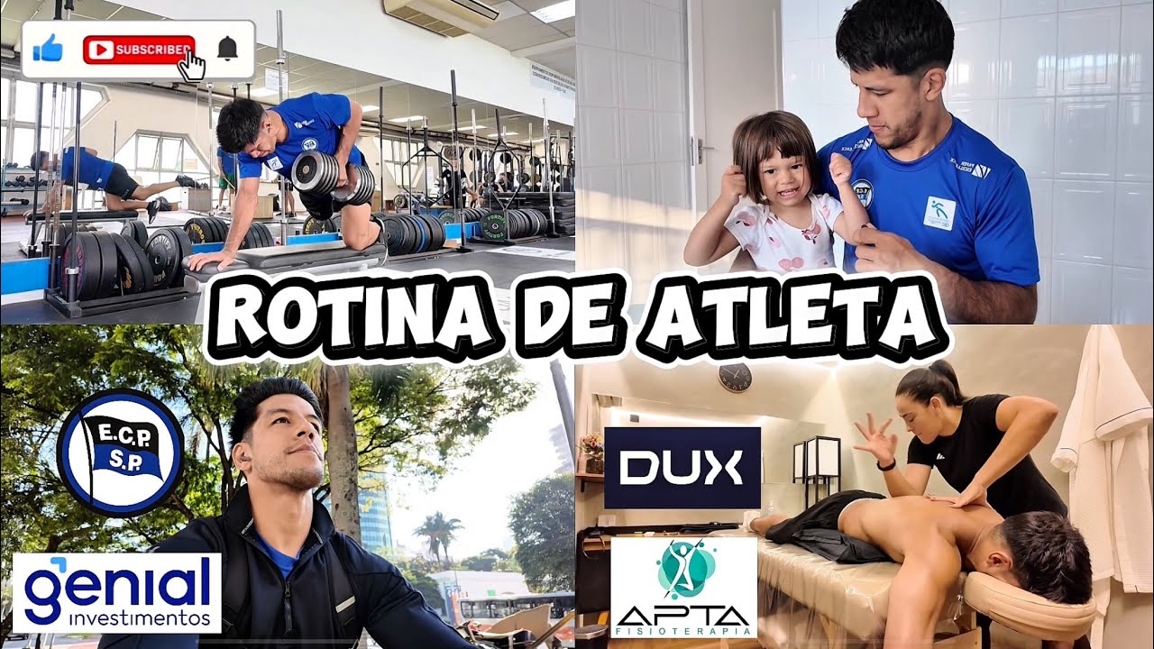 minha rotina como atleta de judô 