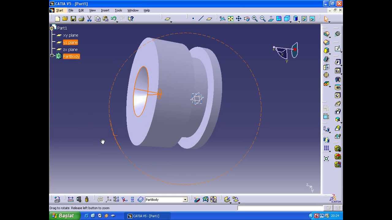 CatiaTurk.com Catia 4. Ders