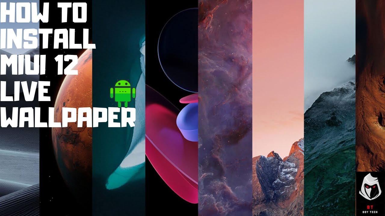 MIUI 12 Best Live Wallpaper