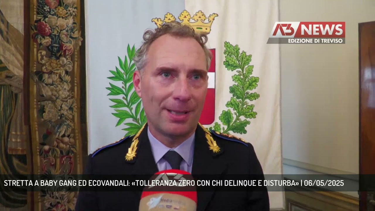 STRETTA A BABY GANG ED ECOVANDALI: «TOLLERANZA ZERO CON CHI DELINQUE E DISTURBA» | 06/05/2025
