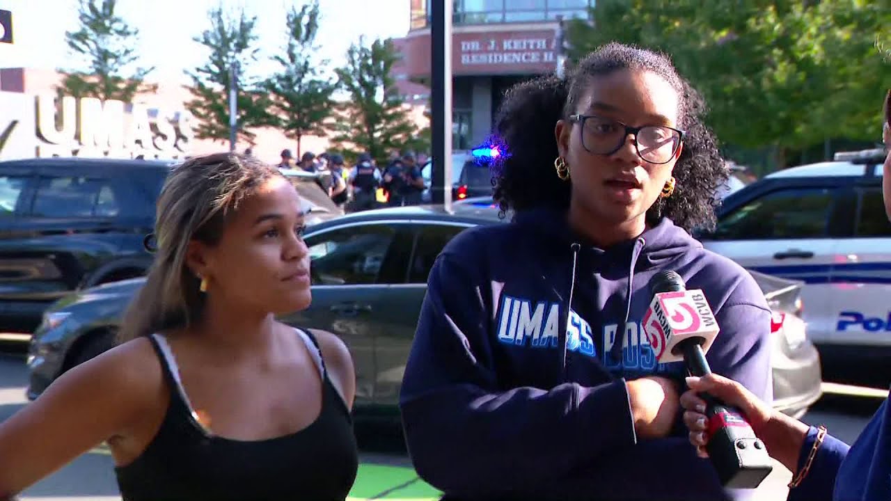 'Nobody should have to go to school in fear' UMass Boston students discuss emergency evacuation