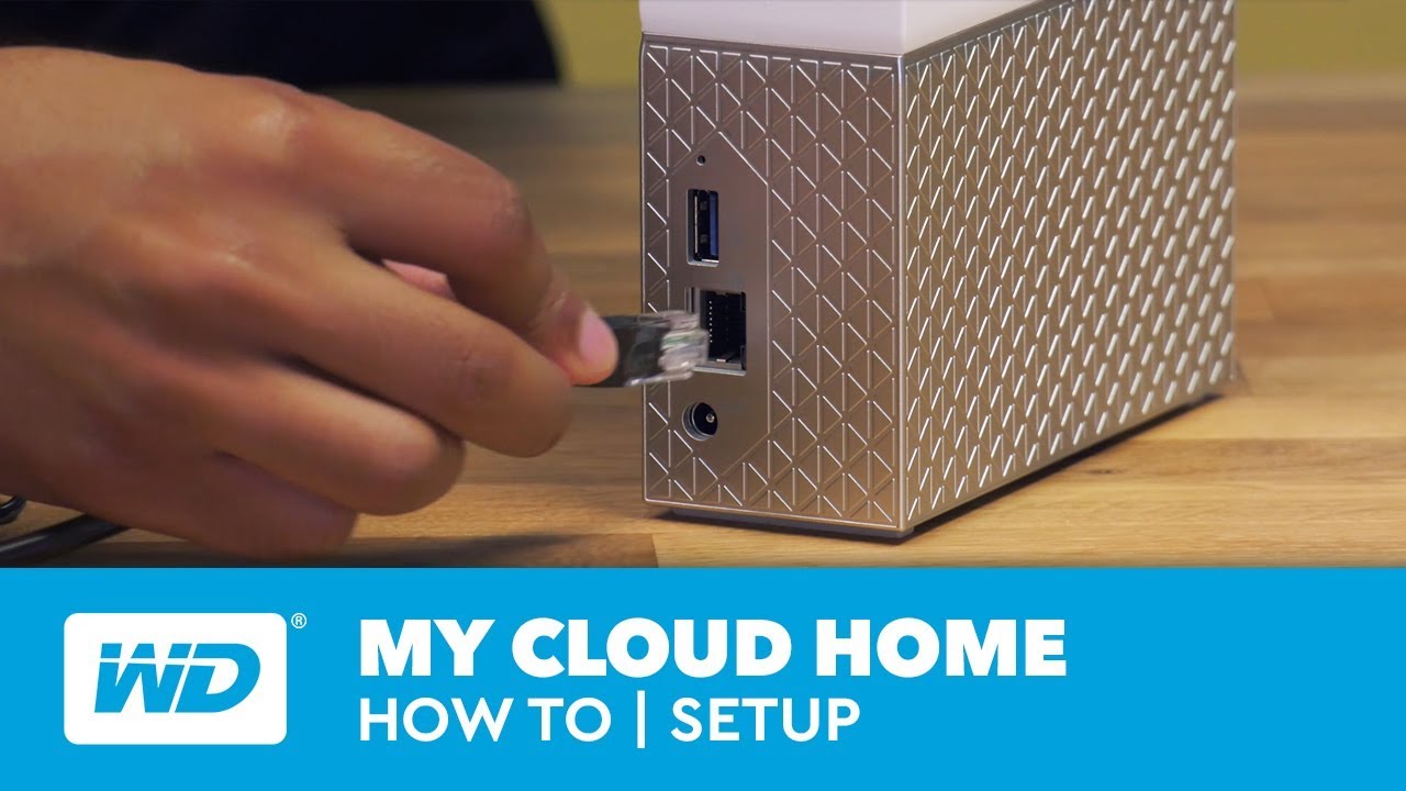 Инструкция по настройке My Cloud Home |