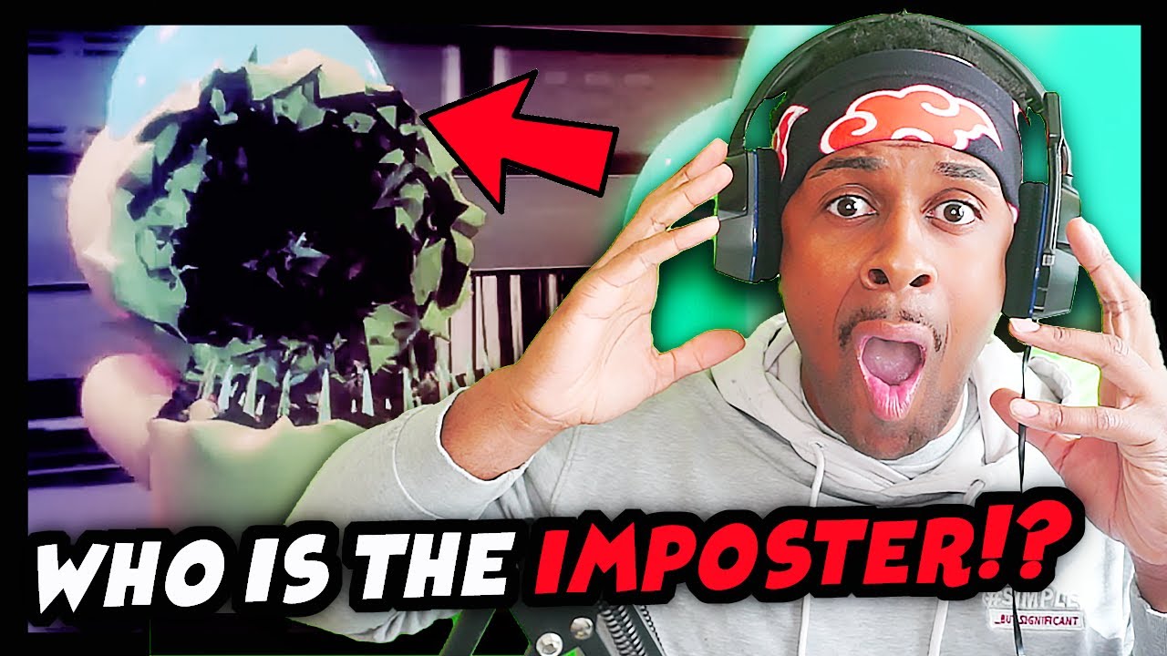 I ALMOST PANICKED FOR A SECOND! AMONG US - CG Animated Short Film (REACTION)