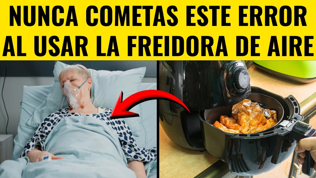 7 errores comunes con las FREIDORAS DE AIRE (Son MORTALES)