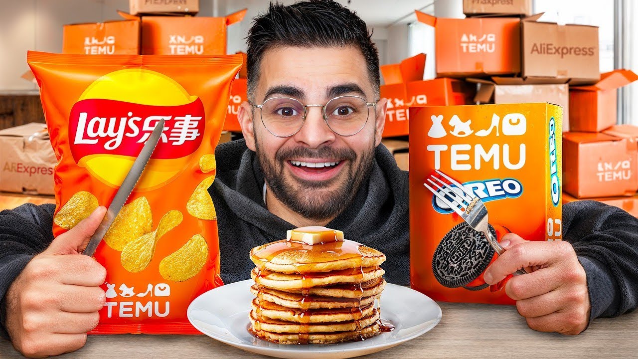J’ai Mangé 50 aliments Temu (Ne faites pas ça)