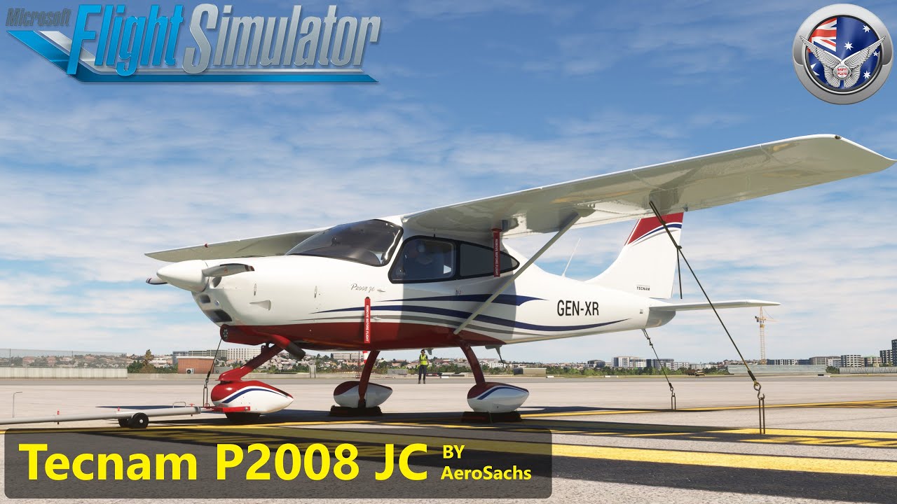 Tecnam P2008 JC by AeroSachs - Flight & Review - Microsoft Flight Simulator 2020