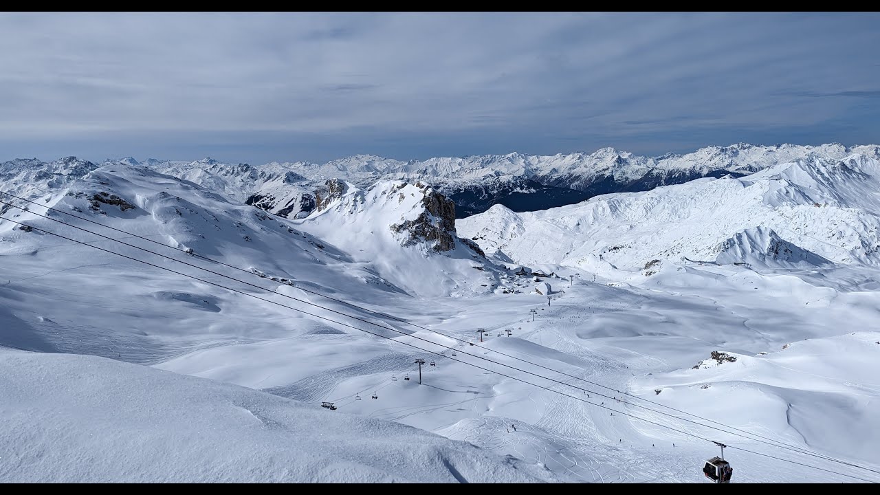 La Plagne 2000 - Les cousins qui débutent le ski