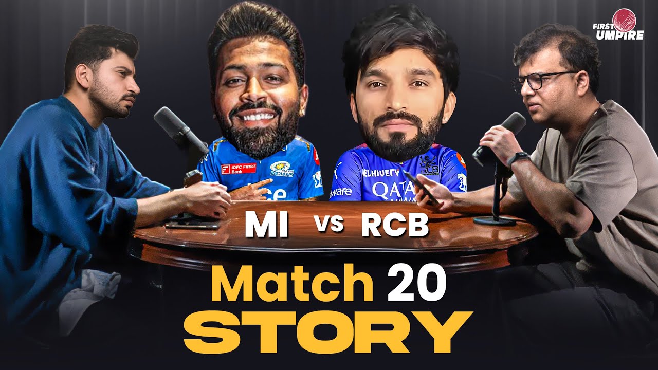Krunal’s Death Bowling Ends RCB’s Wankhede Curse | MI vs RCB | Daily Match Story
