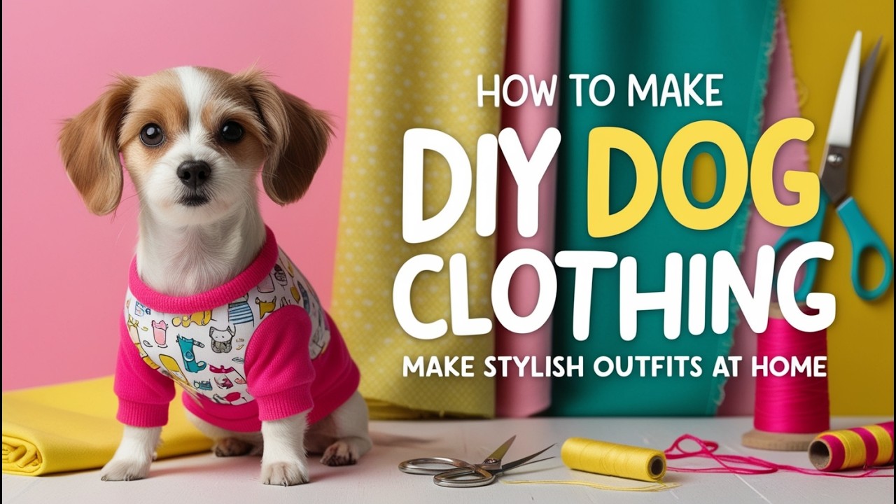 DIY Dog Clothing: Easy Steps to Make at Home!