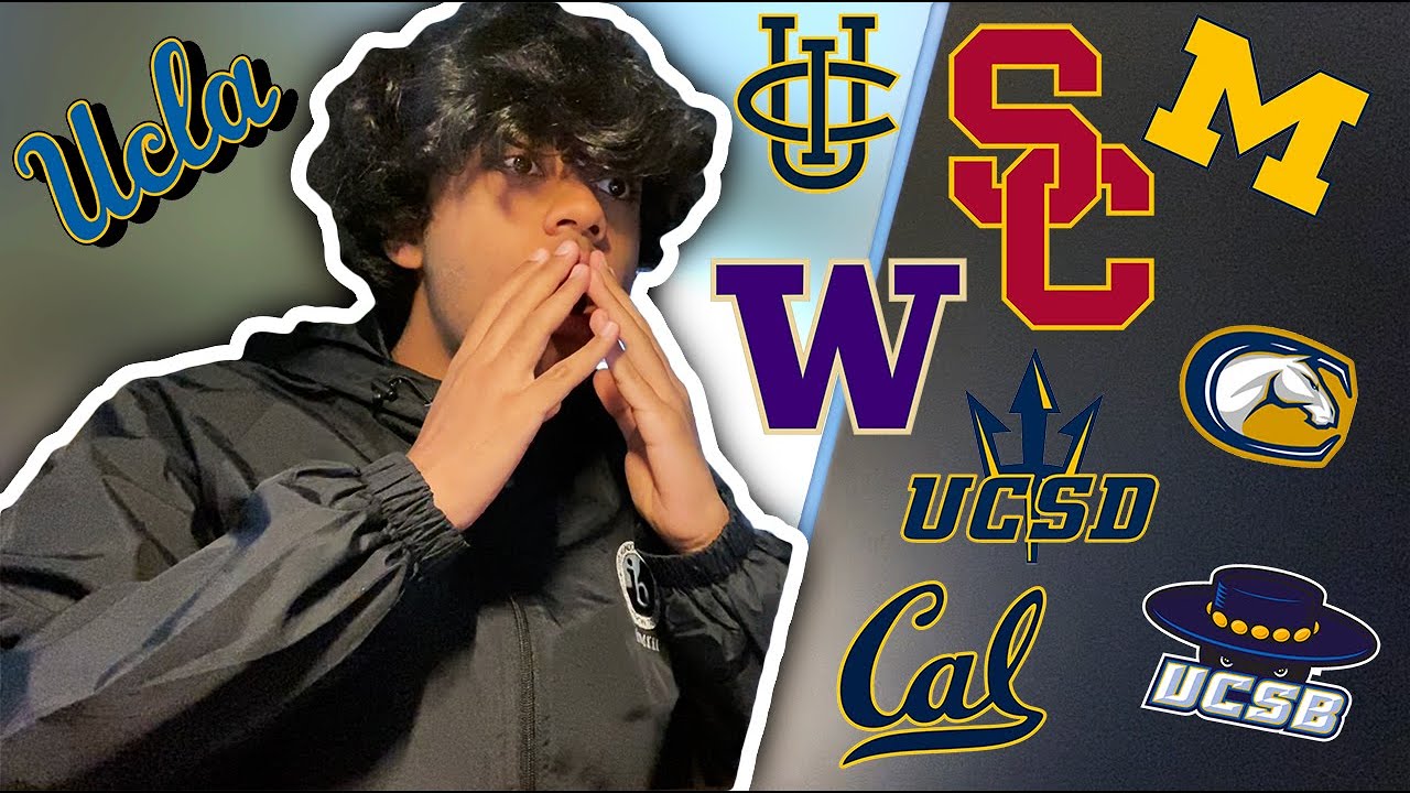 COLLEGE DECISIONS REACTIONS 2021 (UCLA, USC, UMICH, UC BERKELEY)
