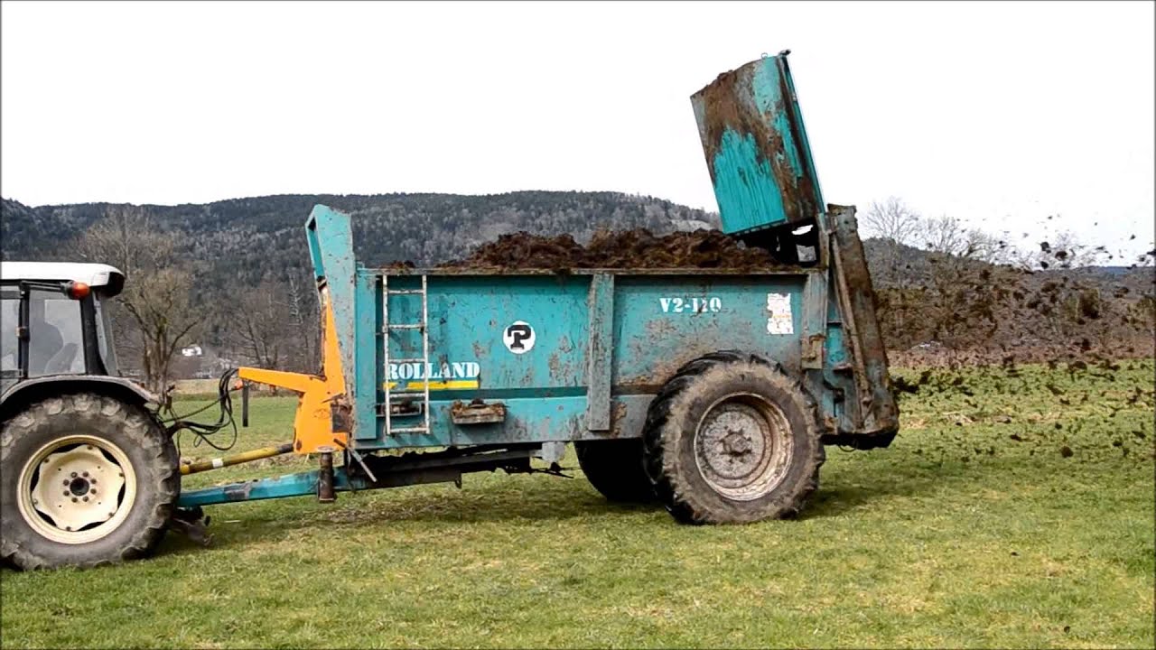 Epandage de Compost - Lamborghini Sprint 674-70 & Rolland