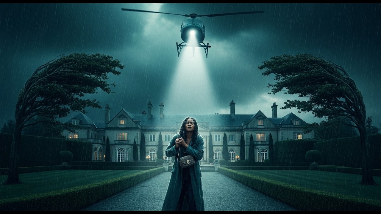 Unaware A Helicopter Was Picking Her Up, Her Husband’s Family Threw Her Out Thinking She Was Poor