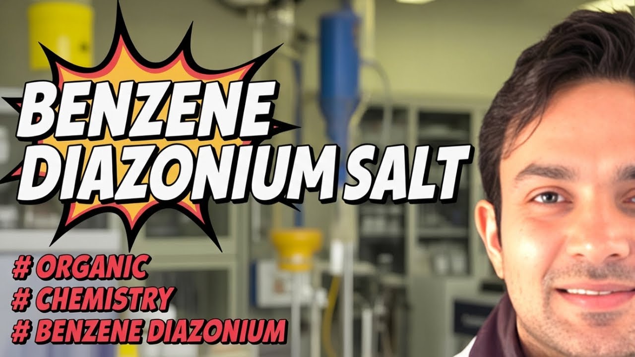 Benzene Diazonium Salt/ Preparation / Reactions/ Organic Chemistry