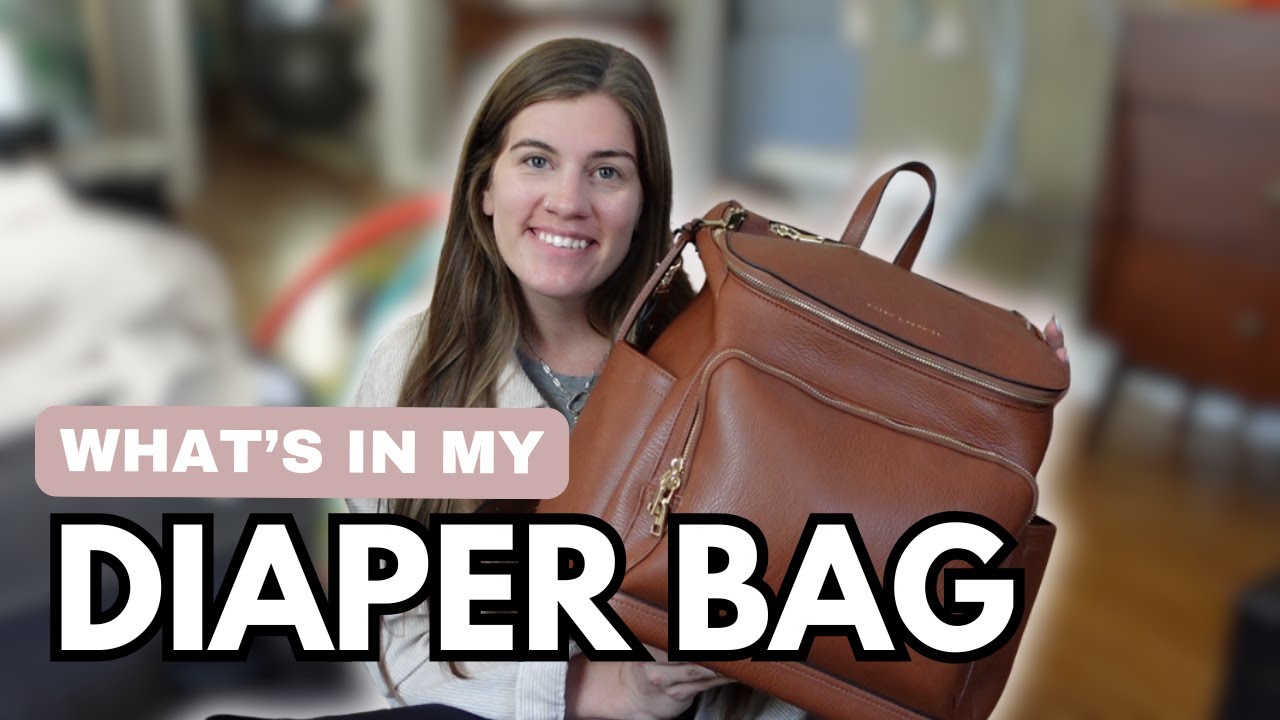 WHAT'S IN MY DIAPER BAG | Poppy and Peonies, 5 weeks postpartum essentials