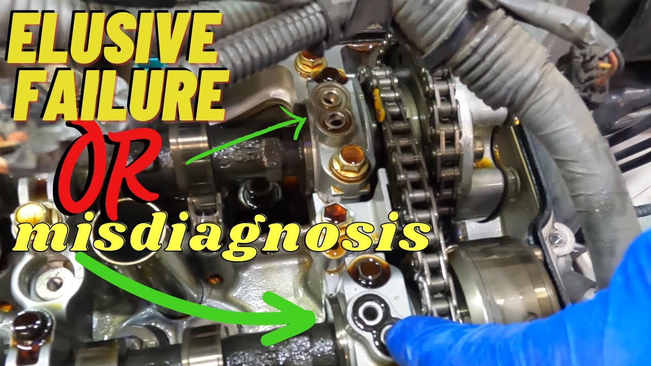 Timing Chain Codes! Toyota Highlander P0014 P0025 P0012 VVT #repair #automobile 2GR-FE 3.5L