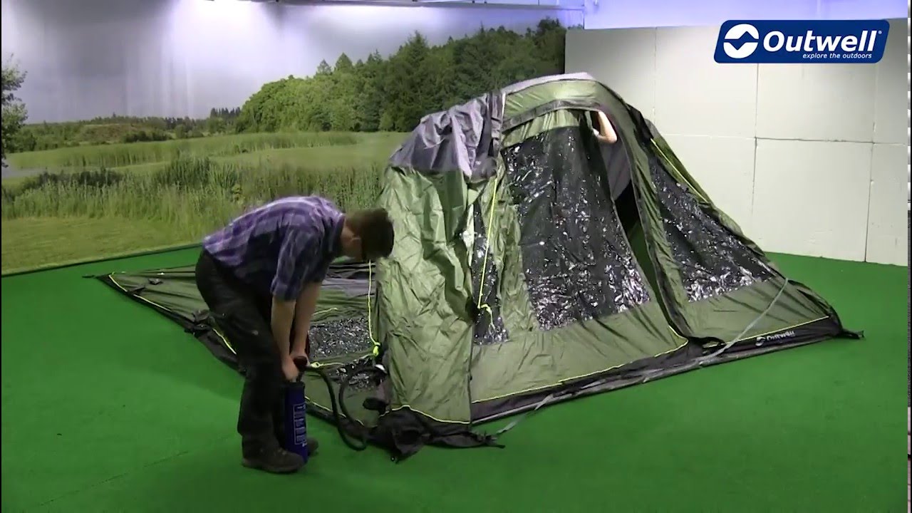 Outwell Flagstaff 6A Pitching Video | Innovative Family Camping