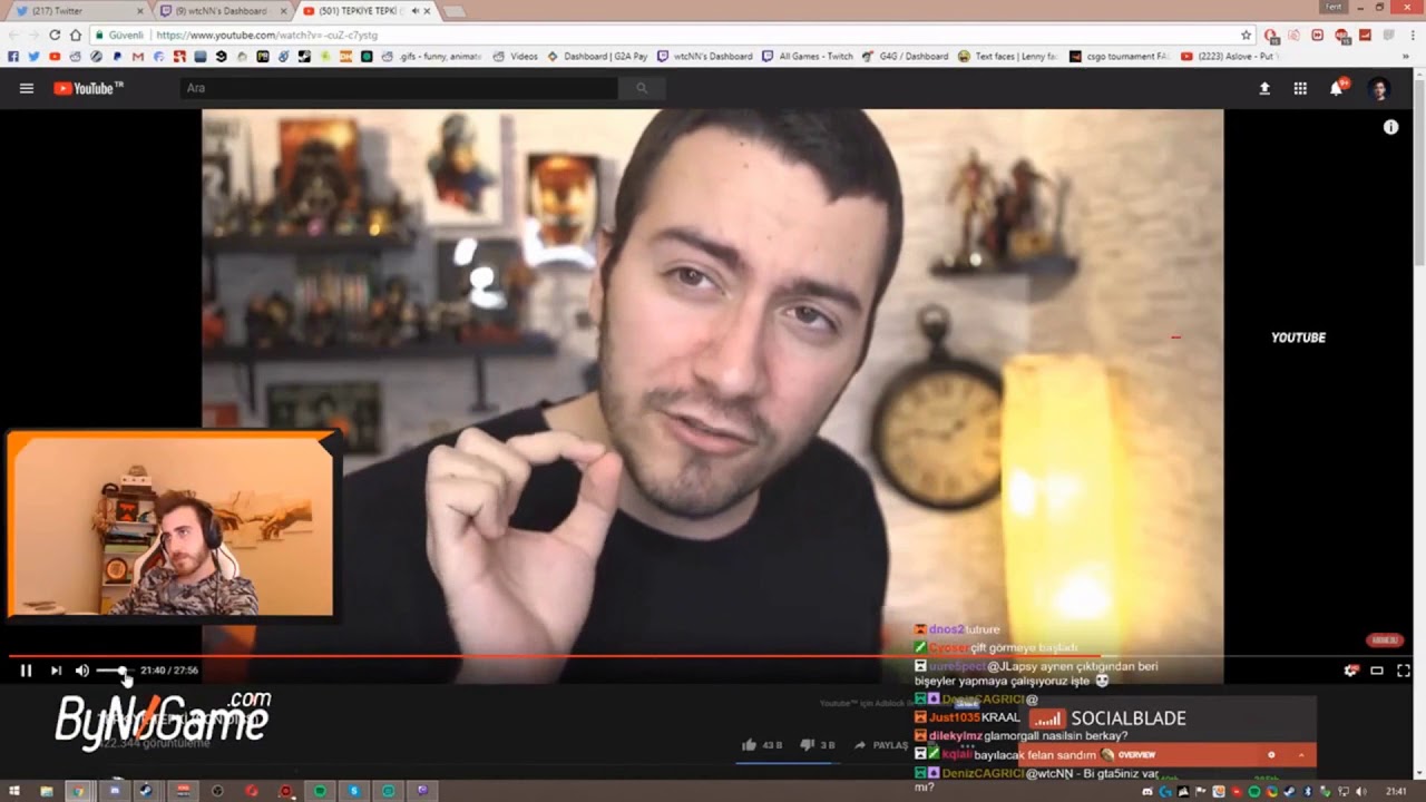 Enes Batur Ve Wtcnn Ferit Kavgası FULL [Enes K&uuml;f&uuml;r Etti Wtcnn'ın Cevabı]