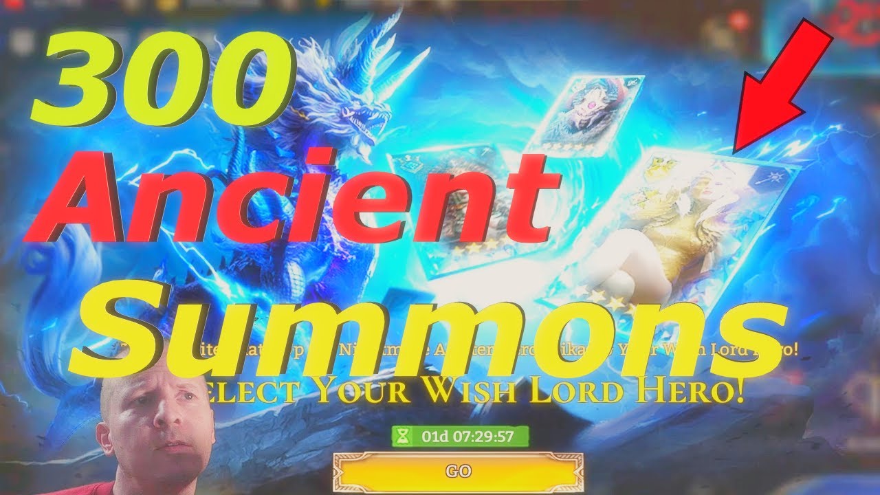 Best Legendary Lord To Pick With Ancient Summon 300
