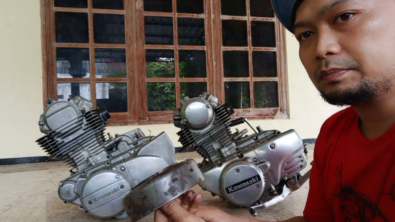 Perbedaan Mesin Binter Merzy Platina dengan Binter Merzy CDI (Differences KZ200 Old Engine Vs New)