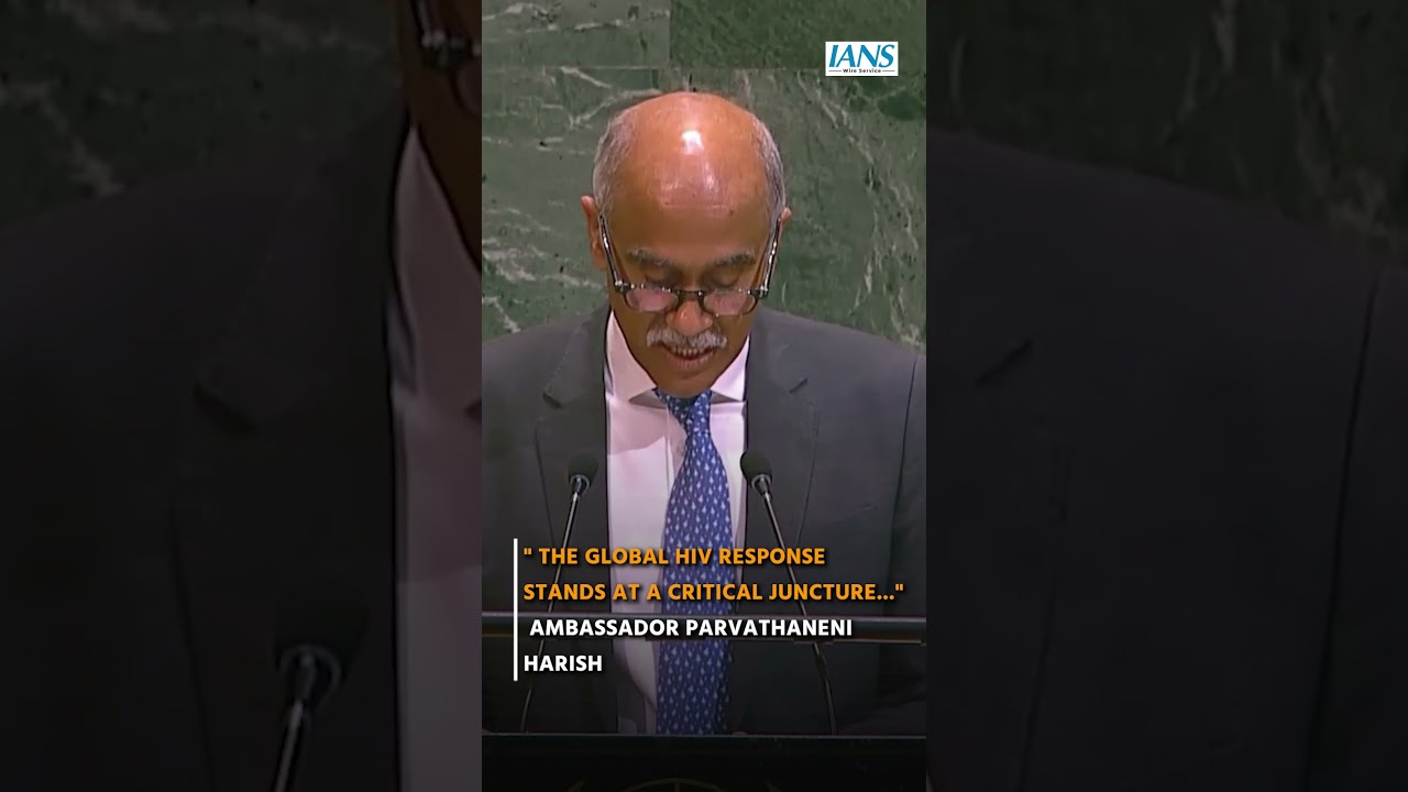 India At UN On HIV Crisis | Ambassador Harish Calls For Global Action Before 2030