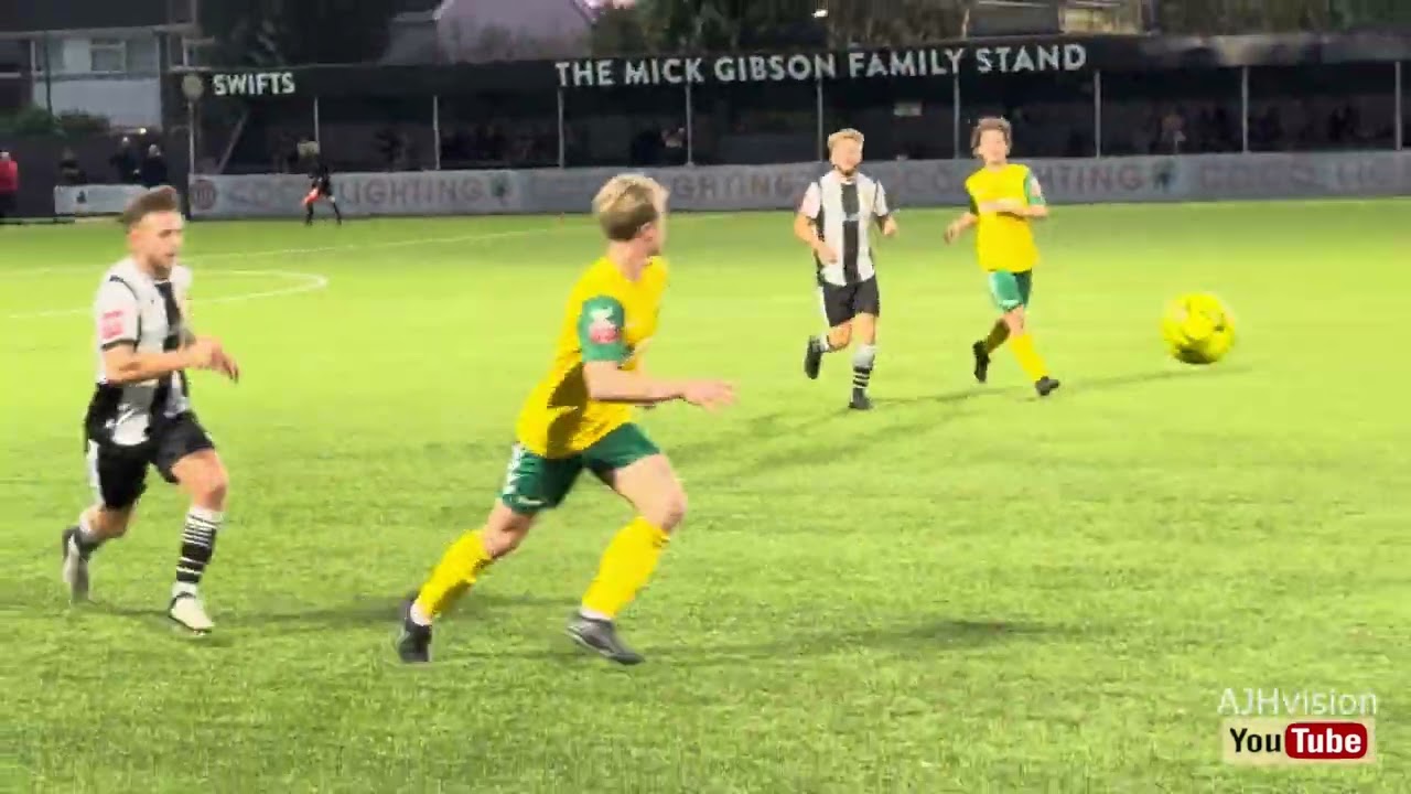 🎞️ Heybridge Swifts FC ⚪️ 🆚 🟡 Leverstock Green FC - FA Cup PRr [Tue20Aug24] HIGHLIGHTS