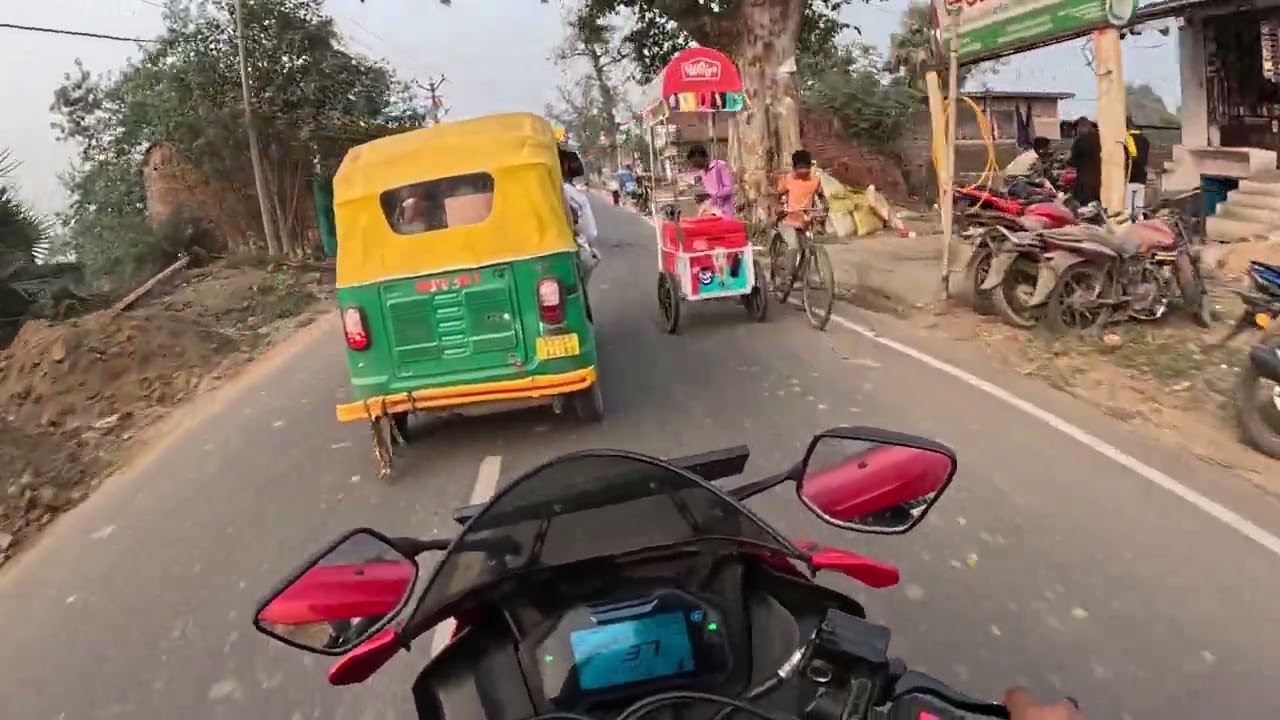 # My First Moto Vlogg # 35km Non stop ride 