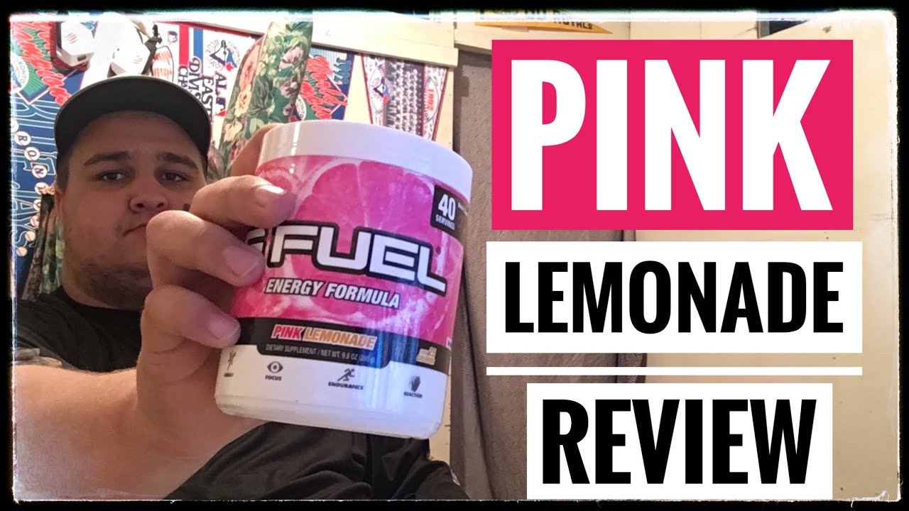 PINK LEMONADE G-FUEL - TASTE TEST & REVIEW