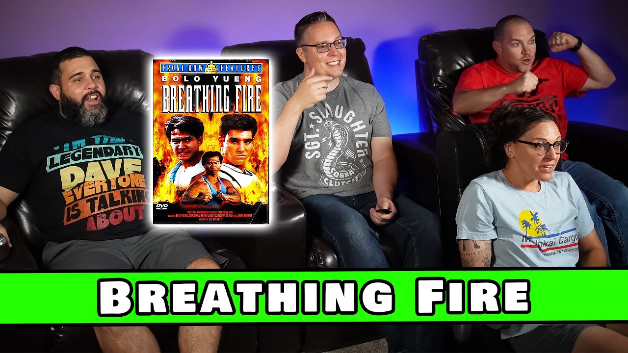 Bolo Yeung and Short Round fight over plastic pizza. Literally | So Bad It's Good 303 Breathing Fire