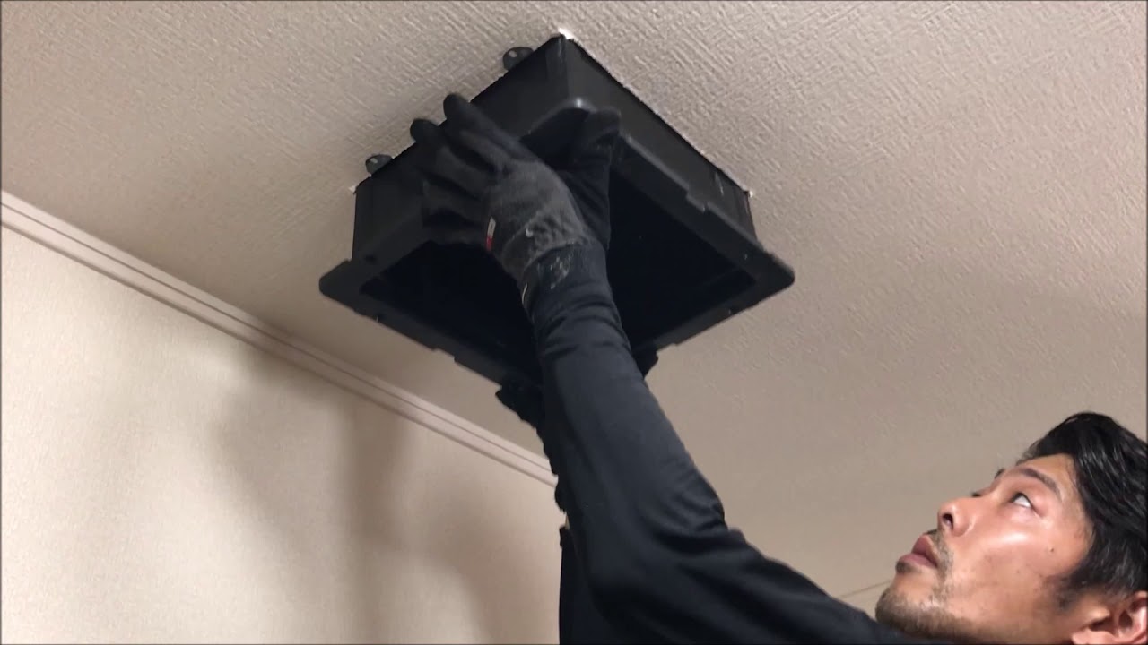 三菱電機 換気排熱ファン取付工事