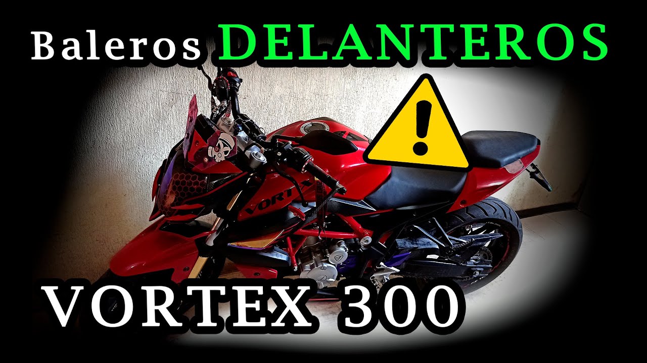 Cambio de Baleros DELANTEROS | 🔧 VORTEX 300